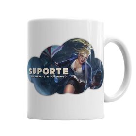 Baskı Dükkanı KB5169 Janna Suporte Lol Porselen Kupa Bardak