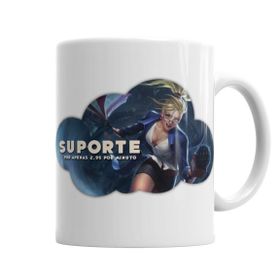 Baskı Dükkanı KB5169 Janna Suporte Lol Porselen Kupa Bardak