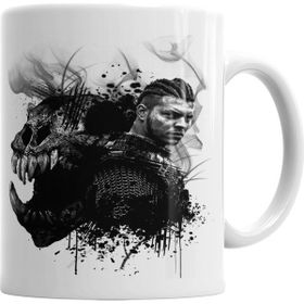 Baskı Dükkanı KB5172 Ivar The Boneless Vikings Porselen Kupa Bardak