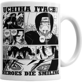 Baskı Dükkanı KB5173 Itachi Uchiha Naruto Porselen Kupa Bardak