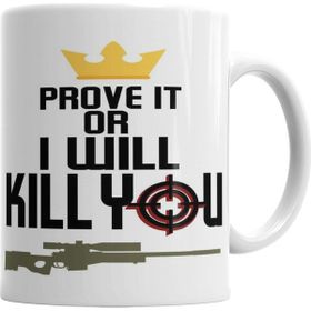 Baskı Dükkanı KB5178 I Will Kill You Porselen Kupa Bardak