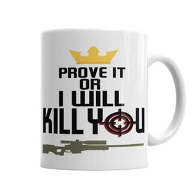 Baskı Dükkanı KB5178 I Will Kill You Porselen Kupa Bardak