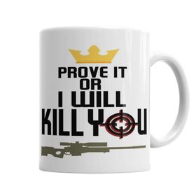 Baskı Dükkanı KB5178 I Will Kill You Porselen Kupa Bardak