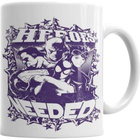Baskı Dükkanı KB5191 Heroes Needed Porselen Kupa Bardak