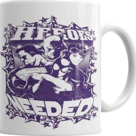 Baskı Dükkanı KB5191 Heroes Needed Porselen Kupa Bardak