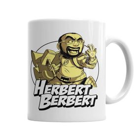 Baskı Dükkanı KB5194 Herbert Berbert Porselen Kupa Bardak