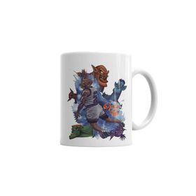 Baskı Dükkanı KB5204 Ople Space Jam Porselen Kupa Bardak