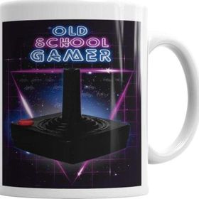Baskı Dükkanı KB5213 Old School Gamer Porselen Kupa Bardak
