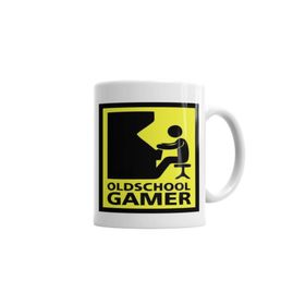 Baskı Dükkanı KB5214 Oldschool Gamer Porselen Kupa Bardak