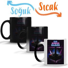 Baskı Dükkanı KB5214 Oldschool Gamer Porselen Kupa Bardak
