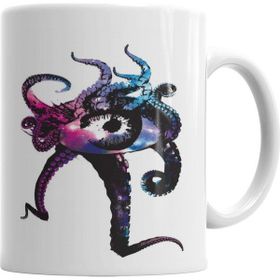 Baskı Dükkanı KB5217 Octopus Eye Porselen Kupa Bardak