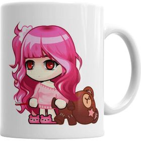Baskı Dükkanı KB5218 Occult Girl Do Fogo Rica Art Work Summoners War Kupa Bardak