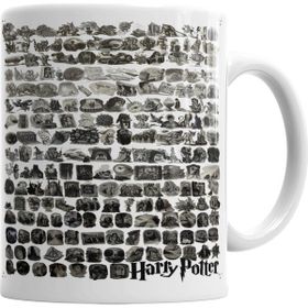 Baskı Dükkanı KB522 Harry Potter Patronus Harry Potter Patron Porselen Kupa Bardak