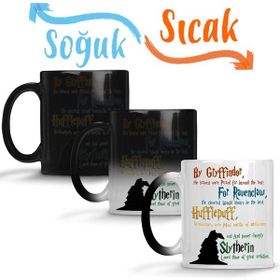 Baskı Dükkanı KB522 Harry Potter Patronus Harry Potter Patron Porselen Kupa Bardak