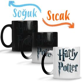Baskı Dükkanı KB522 Harry Potter Patronus Harry Potter Patron Porselen Kupa Bardak