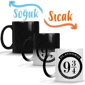 Baskı Dükkanı KB522 Harry Potter Patronus Harry Potter Patron Porselen Kupa Bardak
