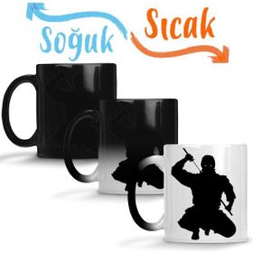 Baskı Dükkanı KB5223 Ninja Porselen Kupa Bardak