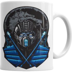 Baskı Dükkanı KB5225 Nerd Stock Subzero Mortal Kombat Porselen Kupa Bardak