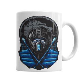 Baskı Dükkanı KB5225 Nerd Stock Subzero Mortal Kombat Porselen Kupa Bardak