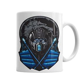 Baskı Dükkanı KB5225 Nerd Stock Subzero Mortal Kombat Porselen Kupa Bardak