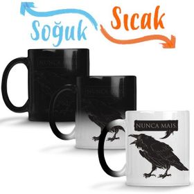 Baskı Dükkanı KB5227 Nevermore Porselen Kupa Bardak