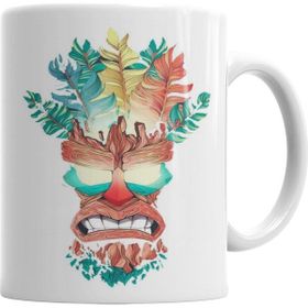 Baskı Dükkanı KB5229 Nerdstock Uka Uka Crash Bandicoot Porselen Kupa Bardak