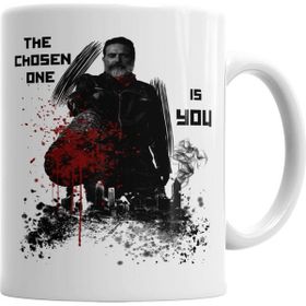 Baskı Dükkanı KB5233 Negan The Chosen One Is You Porselen Kupa Bardak