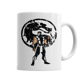 Baskı Dükkanı KB5247 Mortal Kombat Ninja Masculino Porselen Kupa Bardak