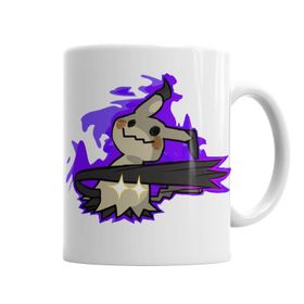 Baskı Dükkanı KB5255 Mimikyu Porselen Kupa Bardak