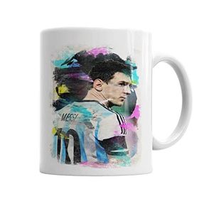 Baskı Dükkanı KB5262 Messi Argentino Porselen Kupa Bardak