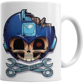 Baskı Dükkanı KB5265 Mega Man Game Over Porselen Kupa Bardak