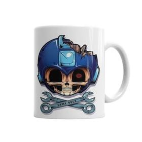 Baskı Dükkanı KB5265 Mega Man Game Over Porselen Kupa Bardak