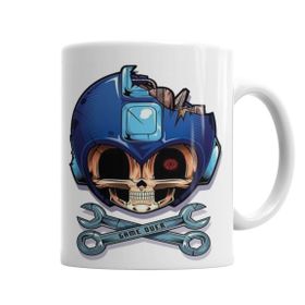 Baskı Dükkanı KB5265 Mega Man Game Over Porselen Kupa Bardak