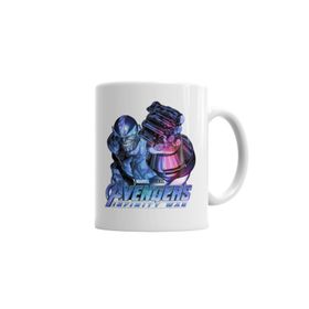Baskı Dükkanı KB5271 Marvel Avengers Vingadores Guerra Infinita Porselen Kupa Bardak