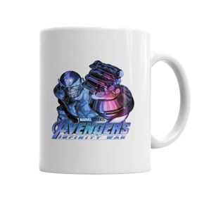 Baskı Dükkanı KB5271 Marvel Avengers Vingadores Guerra Infinita Porselen Kupa Bardak