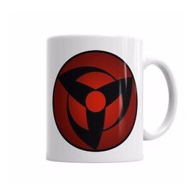 Baskı Dükkanı KB5278 Mangekyou Sharingan Porselen Kupa Bardak