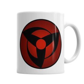 Baskı Dükkanı KB5278 Mangekyou Sharingan Porselen Kupa Bardak