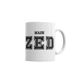 Baskı Dükkanı KB5282 Main Zed One Branca Porselen Kupa Bardak