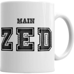 Baskı Dükkanı KB5282 Main Zed One Branca Porselen Kupa Bardak