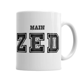 Baskı Dükkanı KB5282 Main Zed One Branca Porselen Kupa Bardak