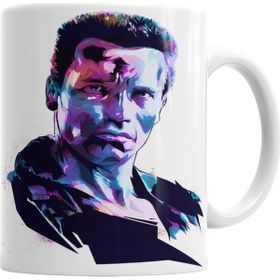 Baskı Dükkanı KB53 Arnold Schwarzenegger Porselen Kupa Bardak