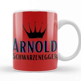 Baskı Dükkanı KB53 Arnold Schwarzenegger Porselen Kupa Bardak