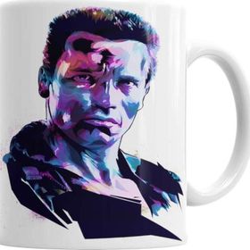 Baskı Dükkanı KB53 Arnold Schwarzenegger Porselen Kupa Bardak