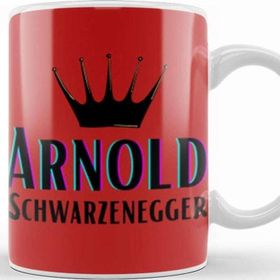Baskı Dükkanı KB53 Arnold Schwarzenegger Porselen Kupa Bardak