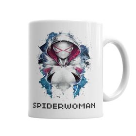 Baskı Dükkanı KB5310 Spider Woman Porselen Kupa Bardak