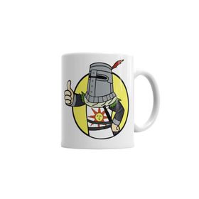 Baskı Dükkanı KB5315 Solaire Of Astora Vault Boy Porselen Kupa Bardak