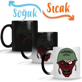 Baskı Dükkanı KB5316 Sobrevivente Zumbi Porselen Kupa Bardak