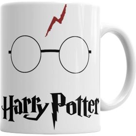 Baskı Dükkanı KB532 Harry Pootter Gözlüğü Porselen Kupa Bardak