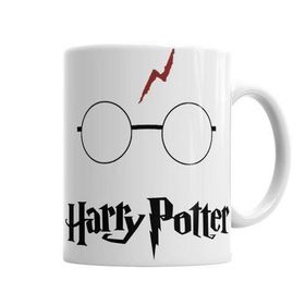 Baskı Dükkanı KB532 Harry Pootter Gözlüğü Porselen Kupa Bardak