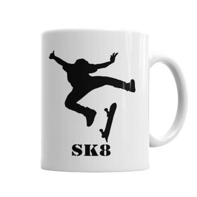 Baskı Dükkanı KB5324 Skate Kaykay Porselen Kupa Bardak